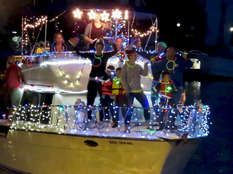 Night Boat Parade, Port Stanley Harbourfest 2017