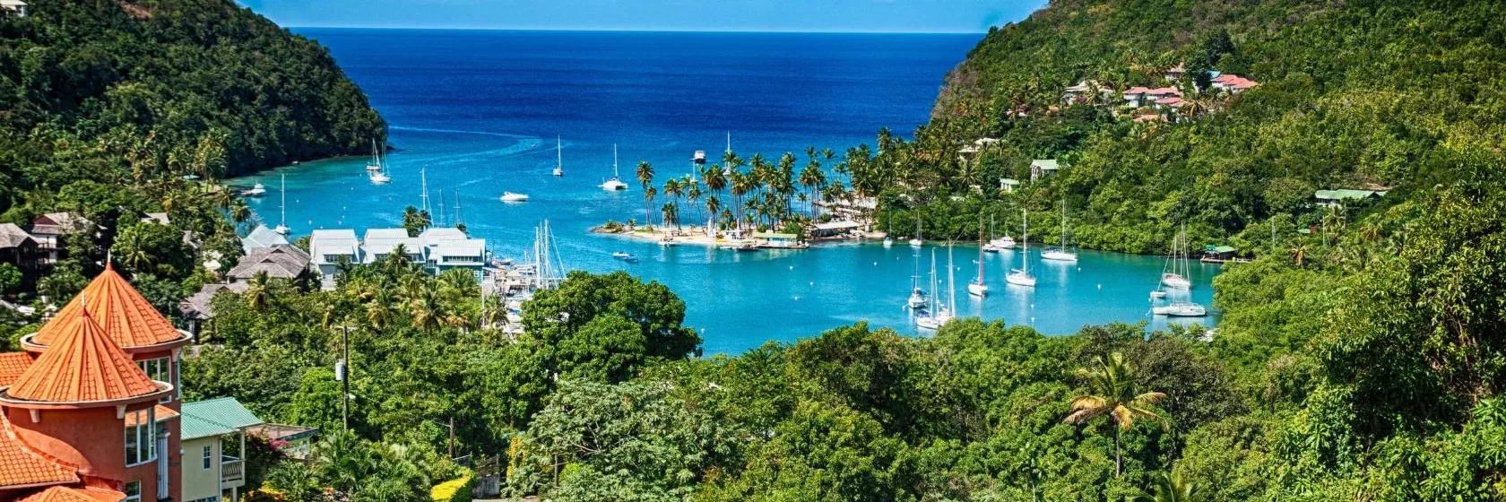 Places to Stay in magical St. Lucia